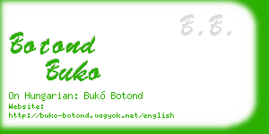 botond buko business card