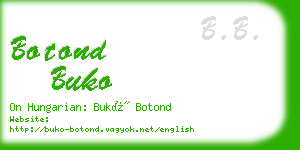 botond buko business card